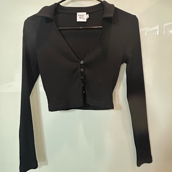 Princess Polly Alaska Black Top - Picture 2 of 4